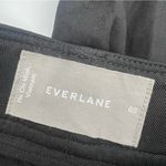 Everlane  the way high draped black pants Sz 6 short Photo 4