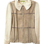 Sigrid Olsen  Leather Detailed Sweater‎ Photo 0