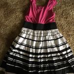 Candie's Candie’s Pink and Striped Dress Photo 3