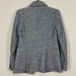 Loft Gray Tweed Blazer Wool Blend Lined Petites Sz 2P corpcore classiccore Photo 4