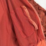 FP Free People Movement Start Me Up Hoodie Cropped Jacket Rust Orange M Brown Size M Photo 6