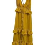 Emory park  mustard maxi dress so pretty and feminine size medium Photo 0