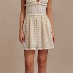 Meshki  Ezra Lace Mini Dress - Ivory Photo 0