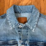 AG Adriano Goldschmied  Denim Jean Cropped Trucker Jacket size S‎ Photo 2