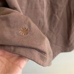 Athleta  Clarity V-Neck Sweatshirt Rustic Beige Photo 9