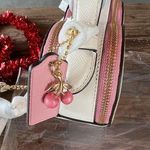 Coach  Heart Crossbody In Signature Canvas With Heart Cherry Print NEW Photo 5