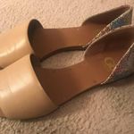 Gianni Bini  sandals camel snakeskin flats Photo 1