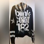 Vintage Blink 182 Reworked Zip Up Black Size undefined Photo 1