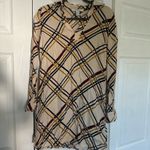 Forever 21 Plaid Long Sleeve Dress Photo 1
