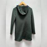 Betsey Johnson  Performance Neoprene Hooded Jacket 
Asymmetrical Zipper Green S Photo 2