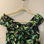 Jason Wu  Collection multi tropical print sleeveless off shoulder top size 2 Photo 6