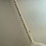 The Bar  Jean Twisted Semi-Sheer White Silk Mini Dress Women’s Size 2 Photo 11