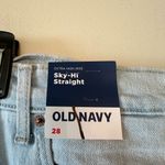 Old Navy Womens Sky hi straight jeans 28 nwt Photo 2