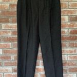 Sundance 100% Wool Trousers Dress Pants Women’s 6 Charcoal Gray Professional Photo 0