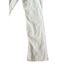 White House | Black Market WHBM WHITGE HOUSE BLACK MARKET White Corduroy Straight Leg Pants Size 2R Photo 3