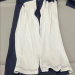 Harley Davidson Quarter Zip Size XL Blue/White *Fair/Good Condition Blue Photo 6