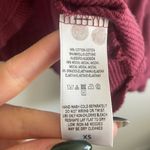 Anthropologie ANTRHO Maroon Bell Sleeved Shirt Photo 3