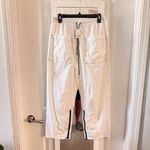 Free People Movement  High-Rise Utility Pants White Size Medium NWT Photo 1