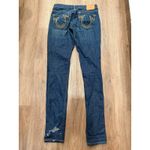 True Religion  Stella Womens Blue Denim Jeans Sz 29 Distressed Skinny Fit Photo 1