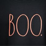 Rae Dunn  Women's S BOO Long Sleeve Pajama Top in Black, Orange Photo 4