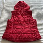 Womens GH Bass Red Hooded Vintage Puffer Vest Size M Size M Photo 3