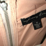 City Triangles Brand Rose Pink Gold Sequin Formal Dress Photo 8