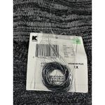 Basic Editions Black and Silver Knit Sweater, Womens Plus 1X. Photo 5