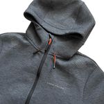 Musto Land Rover Hoodie Scoria Tech Mid Layer Gray Women's Size 12 Medium Photo 2