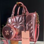 Juicy Couture  Metallic Rose Heart Tote Bag | NWT​ Photo 2