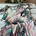 PROJECT RUNWAY TROPICAL SHORTS ROMPER Green Size L Photo 7