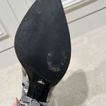 Tony Bianco  Brazen Python Print Leather Boots White Black Snakeskin Zip Photo 8