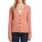Vince Camuto Two by Peach Textured Cardigan Sweater Photo 2