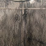 Divided  Mesh Black Blouse Size S Photo 3