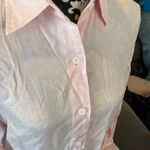 Ellen Tracy Linda Allard Pink Button Down Shirt Size 4 Photo 1