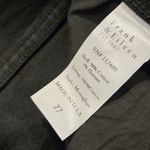 Frank & Eileen $328 Monaghan Italian Vintage Denim Jean in 1995 Wash Black Sz 27 Photo 13