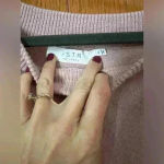 ASTR The label One shoulder faux wrap sweater XL Photo 3