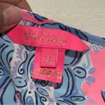 Lilly Pulitzer XS Soleil Pink Palm Paradise Pamala Lileeze Blouse Preppy Resort Photo 2