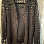 Allison Daley  Long Sleeved Layered Button Down Blouse Photo 0