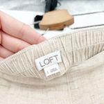 Loft Ann Taylor Womens Bundle Lot (2) Linen Blend Summer Beach Lounge Shorts L Photo 8