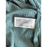 Mossimo Supply Co. Teal Wrap Front Long Sleeve‎ Ribbed Size Medium Blue Photo 6