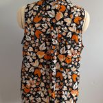 Who What Wear Fall Florals Sleeveless Blouse- Size XL Photo 4