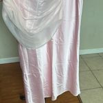 House Of CB HOUSE OF‎ CB SET Georgie Top & 'Giuliana' Ballerina Pink Satin Maxi Skirt NWOT Photo 5