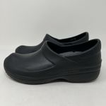 Crocs  Neria Pro II Women's Size 8 Rubber Slip On Nursing Work Shoes Clogs Black Photo 2