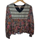 Anthropologie  Verb Pallavi Long Sleeve Flowy Blouse Sz. M Photo 1