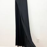 Versace VINTAGE VERSUS Black Cutout Maxi Gown Photo 4