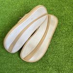 Birkenstock y2k tatami x sz 38 Sandal thong flip flops Beach silver charms EUC Photo 4