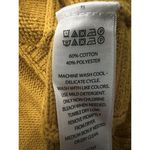 Tahari  Sweater Pullover Womens‎ Large Mustard Yellow Crewneck Long Sleeve Casual Photo 5