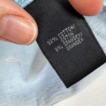 Lafayette 148 Rio De Janeiro Tee Shirt Womens S Cap Sleeve Casual Beach Vacation Blue Photo 6