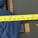 Eberjay Eberjey Womens Romper Small Navy Blue Lace Sleepwear Jersey Knit Housewife PJ Photo 7