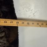 Cache  Y2k Faux Fur Vest Studded Embellished Black Brown Animal Print S Small‎ Photo 6